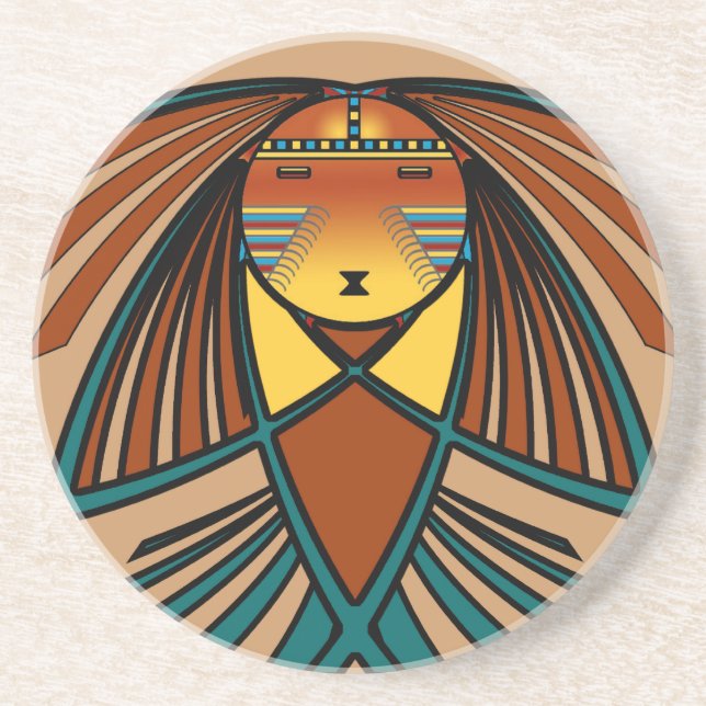 Eagle Sun Drink Coaster (Front)