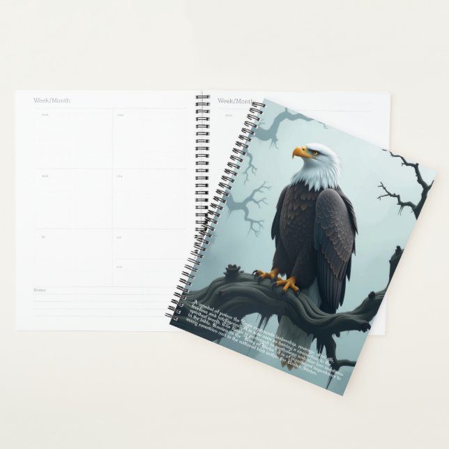 Eagle Symbolism Calendar Planner (Display)