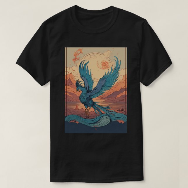 Eagle t-shirt koi bhi color (Design Front)