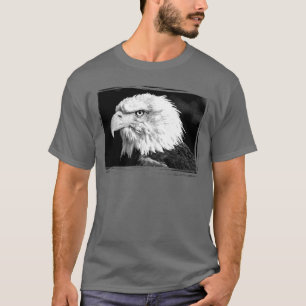 Eagle Template Elegant Dark Grey Add Image T-Shirt