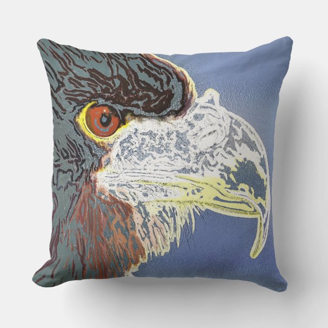 EAGLE THROW PILLOW (Front)