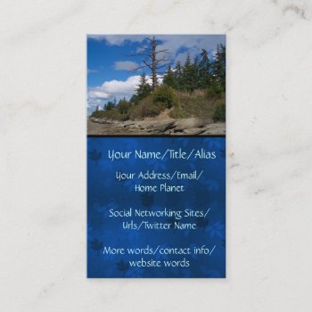 Eagle Tree Business Card by northwest_photograph at Zazzle