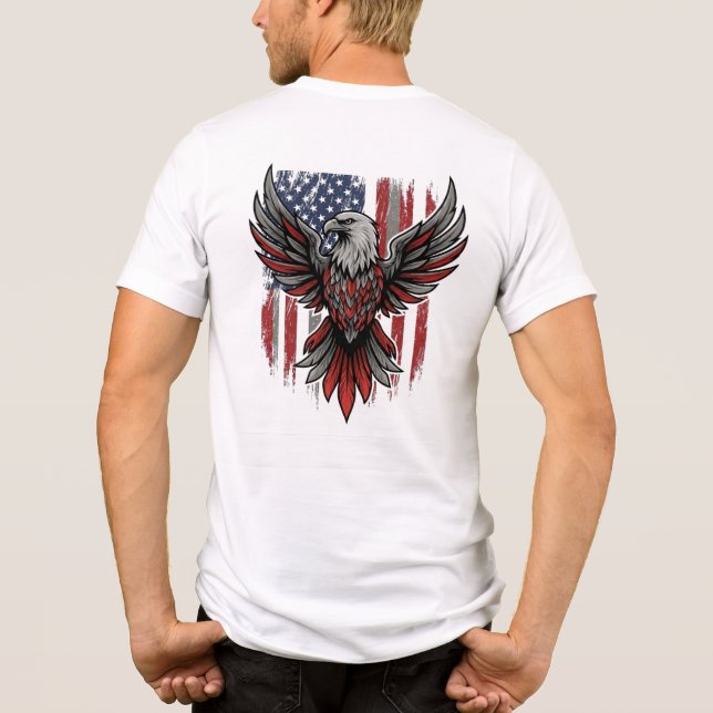 Eagle Tri-Blend Shirt (Back)
