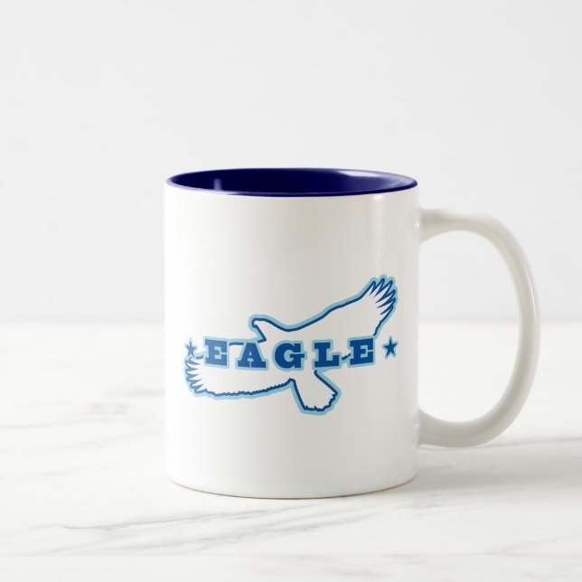 Eagle Two-Tone Coffee Mug (Right)