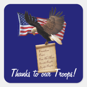 Eagle, US Flag, Freedom & Patriotic Stickers