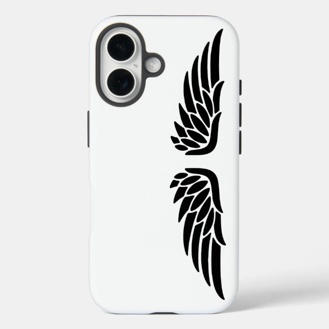 Eagle Wing Custom iPhone 16 Case (Back)