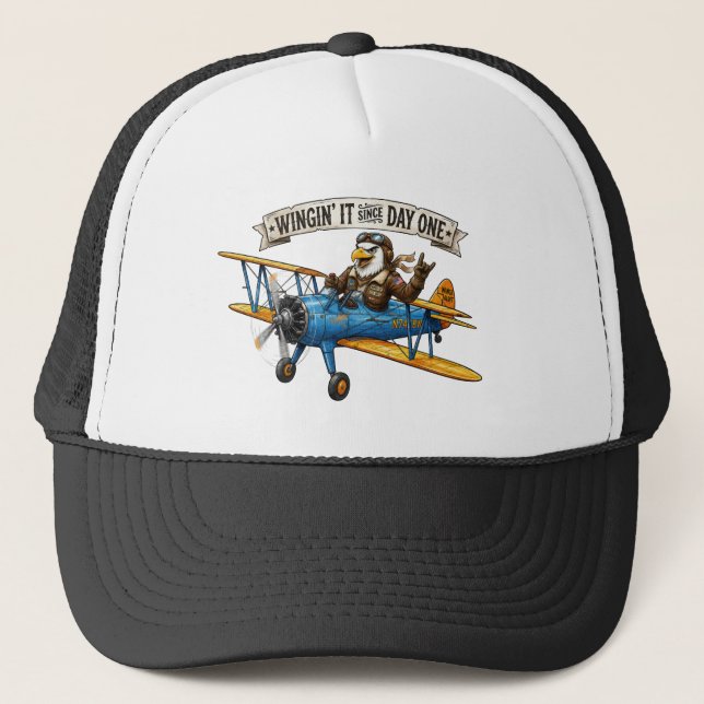 Eagle Winging It Hat (Front)