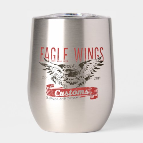 Eagle Wings Wine Tumbler