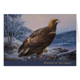 Eagle wisdom Ferdinand von Wright 1884 CC0055 Card