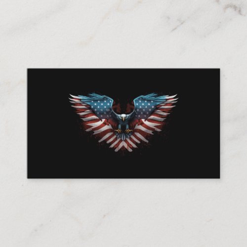 eagle_with_american_flag_it enclosure card