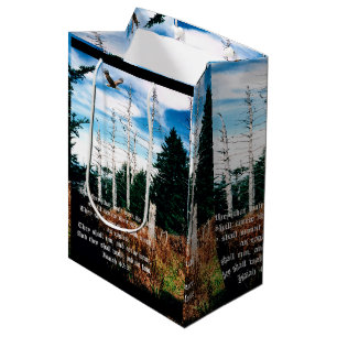 Eagle with Isaiah 40:31 Medium Gift Bag