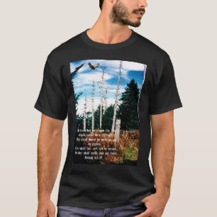 Eagle with Isaiah 40:31 T-Shirt