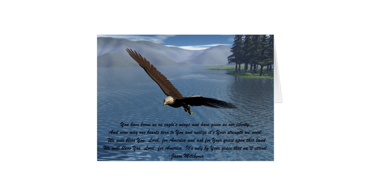 Eagle with Poem | Zazzle