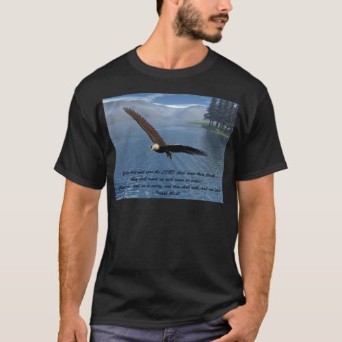 Eagle with Scripture T_Shirt