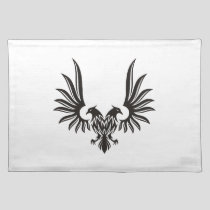 Eagle with two heads cloth placemat