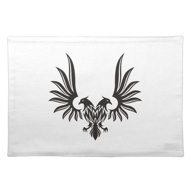 Eagle with two heads cloth placemat (Front)