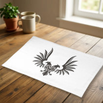 Eagle with two heads cloth placemat