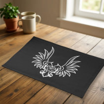 Eagle with two heads cloth placemat