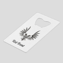 Eagle with two Heads Credit Card Bottle Opener