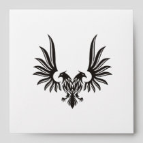 Eagle with two heads envelope
