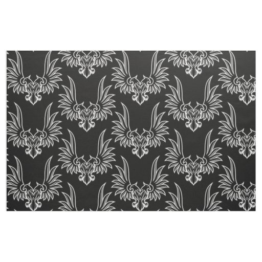 Eagle with two heads fabric