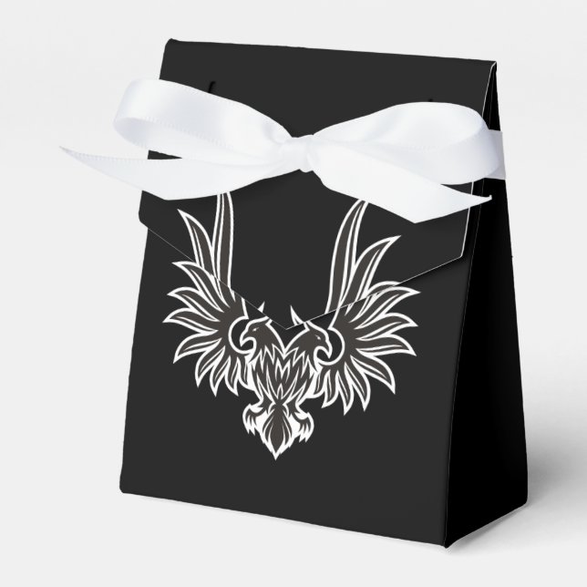 Eagle with two heads favor boxes (Front Side)