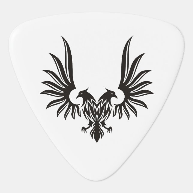 Eagle with two Heads Guitar Pick (Front)