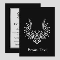 Eagle with two heads invitation