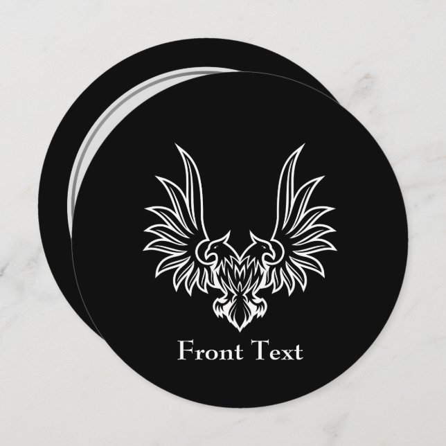 Eagle with two heads invitation (Front/Back)