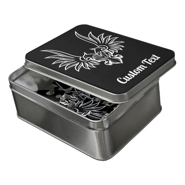 Eagle with two Heads Jigsaw Puzzle (Lid Open)