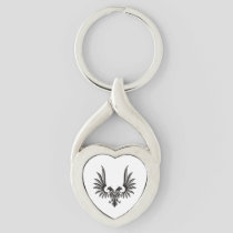 Eagle with two heads keychain
