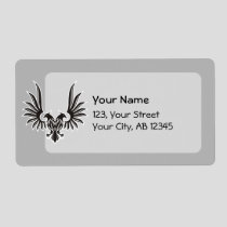 Eagle with two heads label