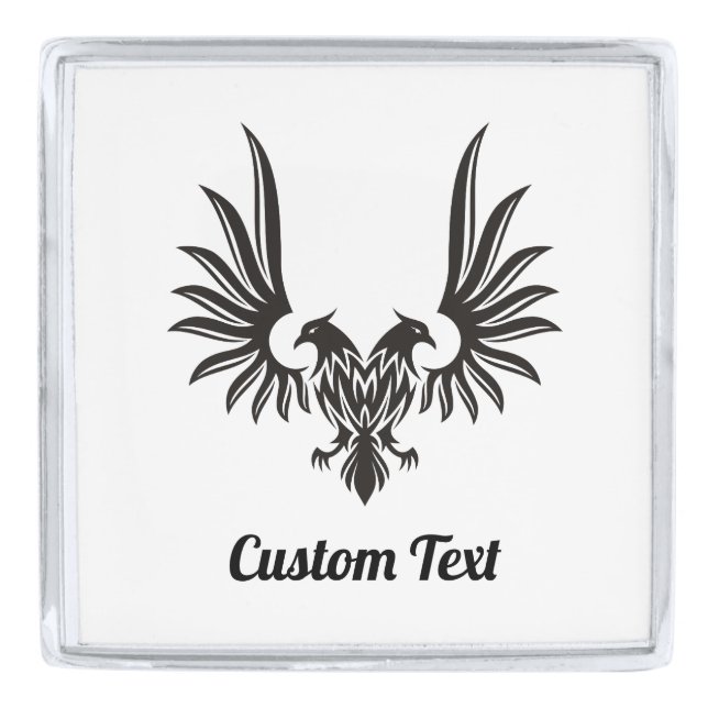 Eagle with two Heads Lapel Pin (Front)