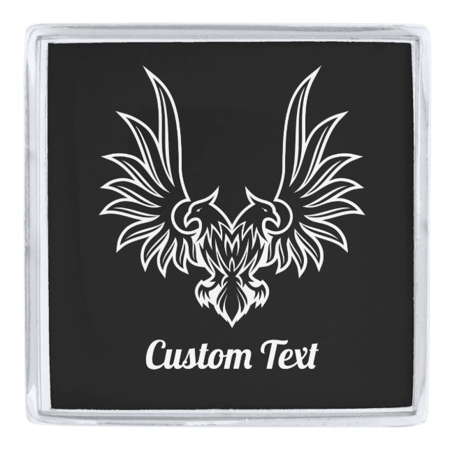 Eagle with two Heads Lapel Pin (Front)