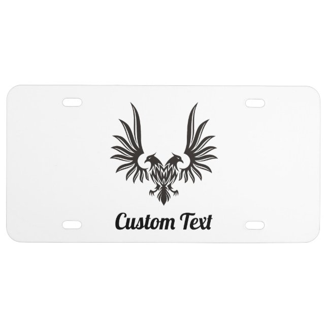 Eagle with two Heads License Plate (Front)