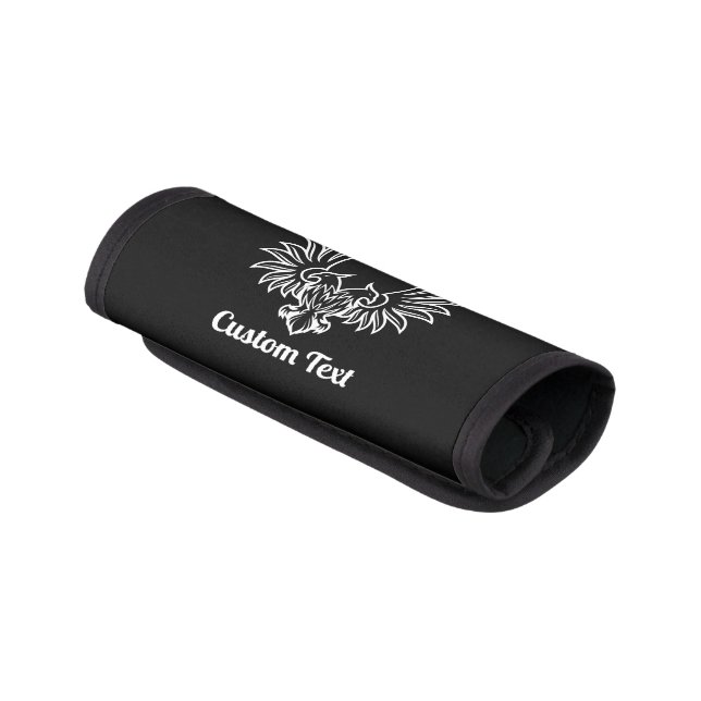Eagle with two Heads Luggage Handle Wrap (Angled)