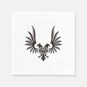 Eagle with two heads napkins