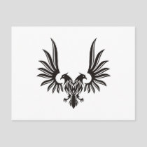 Eagle with two heads postcard