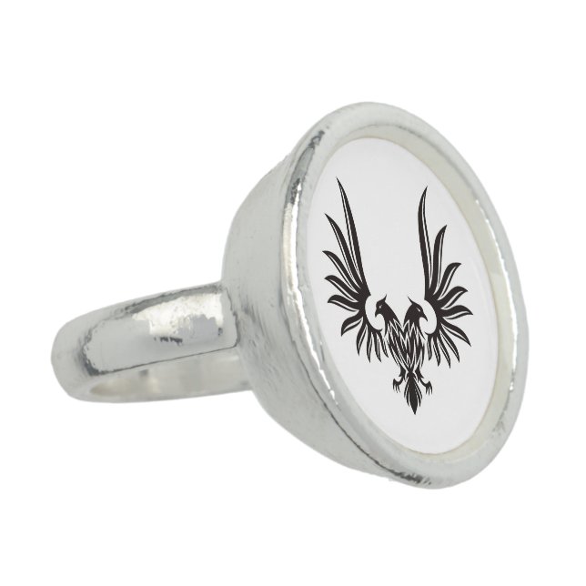 Eagle with two Heads Ring (Side)