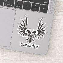 Eagle with two Heads Sticker