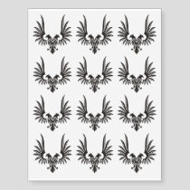 Eagle with two Heads Temporary Tattoos