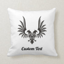 Eagle with two Heads Throw Pillow