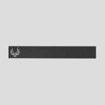 Eagle with two heads wrap around address label