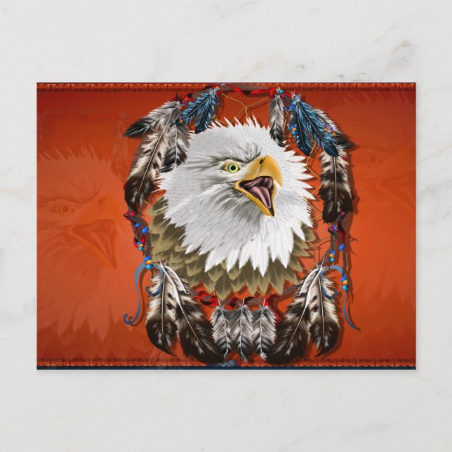 EagleDreamcatcher-Postcard Postcard (Front)