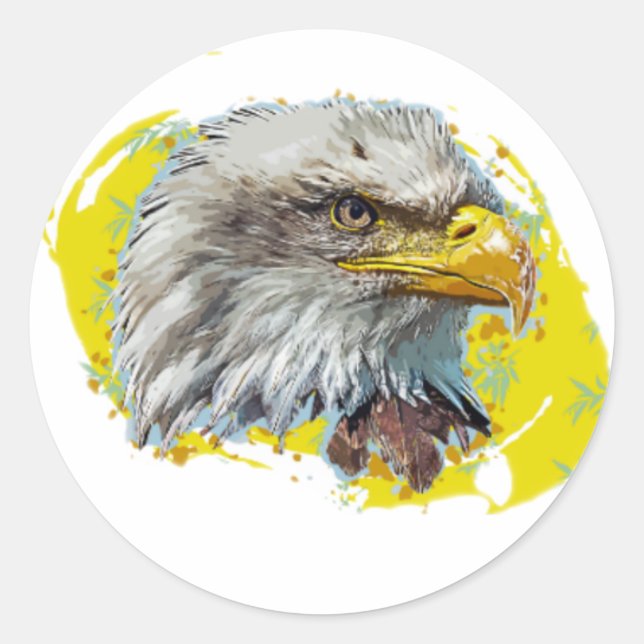 Eagles Ambition 2025 Classic Round Sticker (Front)