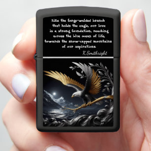 Eagle's Flight: Abyss, Peak, Emerald Zippo Lighter