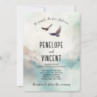 Eagles Flight watercolor art