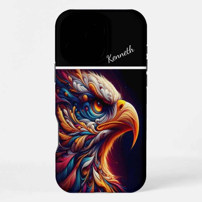 Eagle's Gaze Iphone Case (Back)