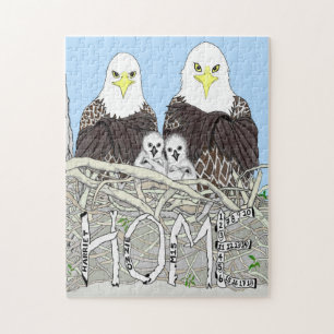 Eagles Harriet Ozzie M15 Es 17+18 HOME STRONGER Jigsaw Puzzle