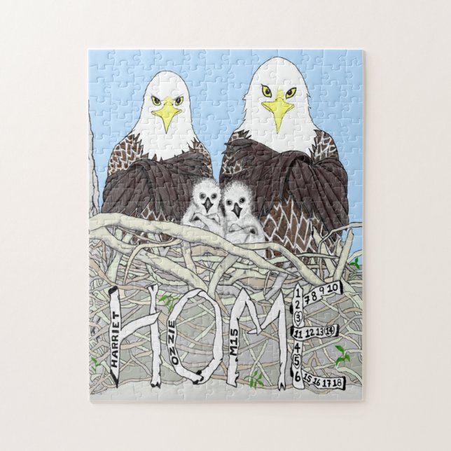 Eagles Harriet Ozzie M15 Es 17+18 HOME STRONGER Jigsaw Puzzle (Vertical)